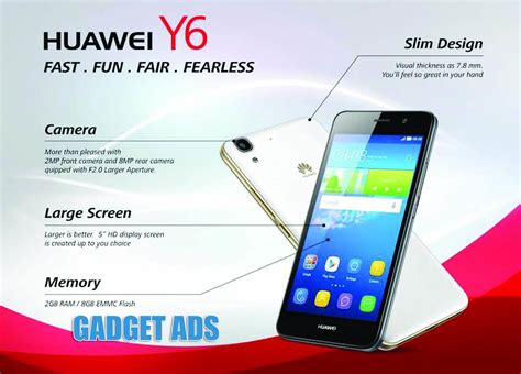 Harga Dan Spesifikasi Huawei Y6